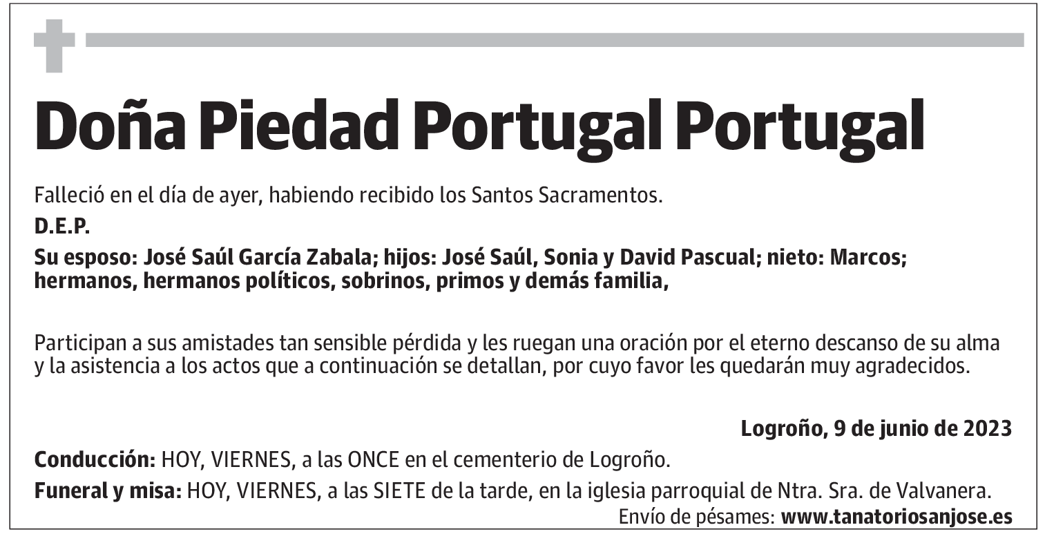 Doña Piedad Portugal Portugal