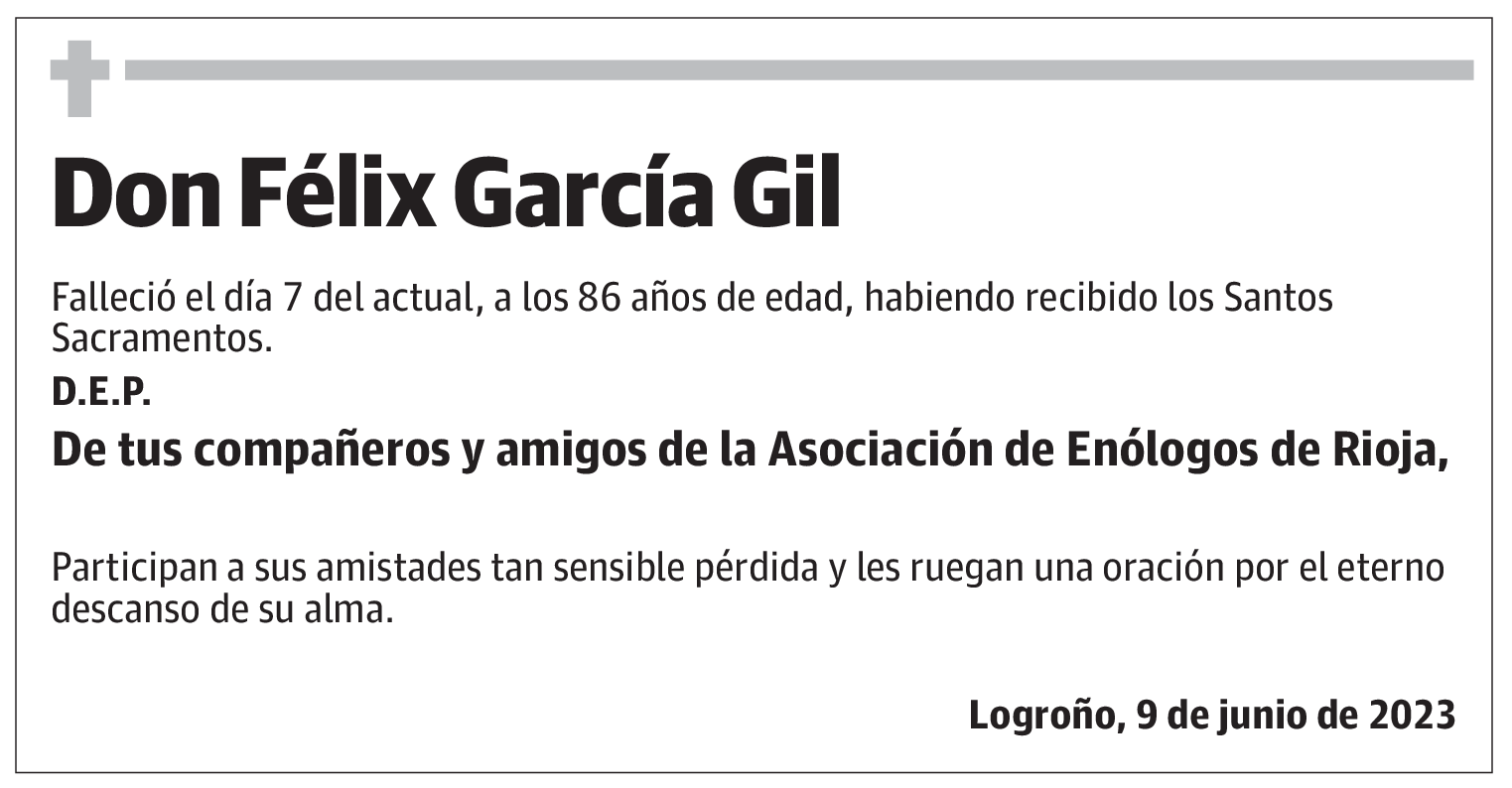 Don Félix García Gil