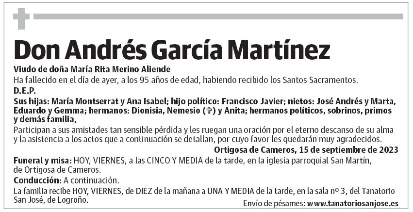 Don Andrés García Martínez