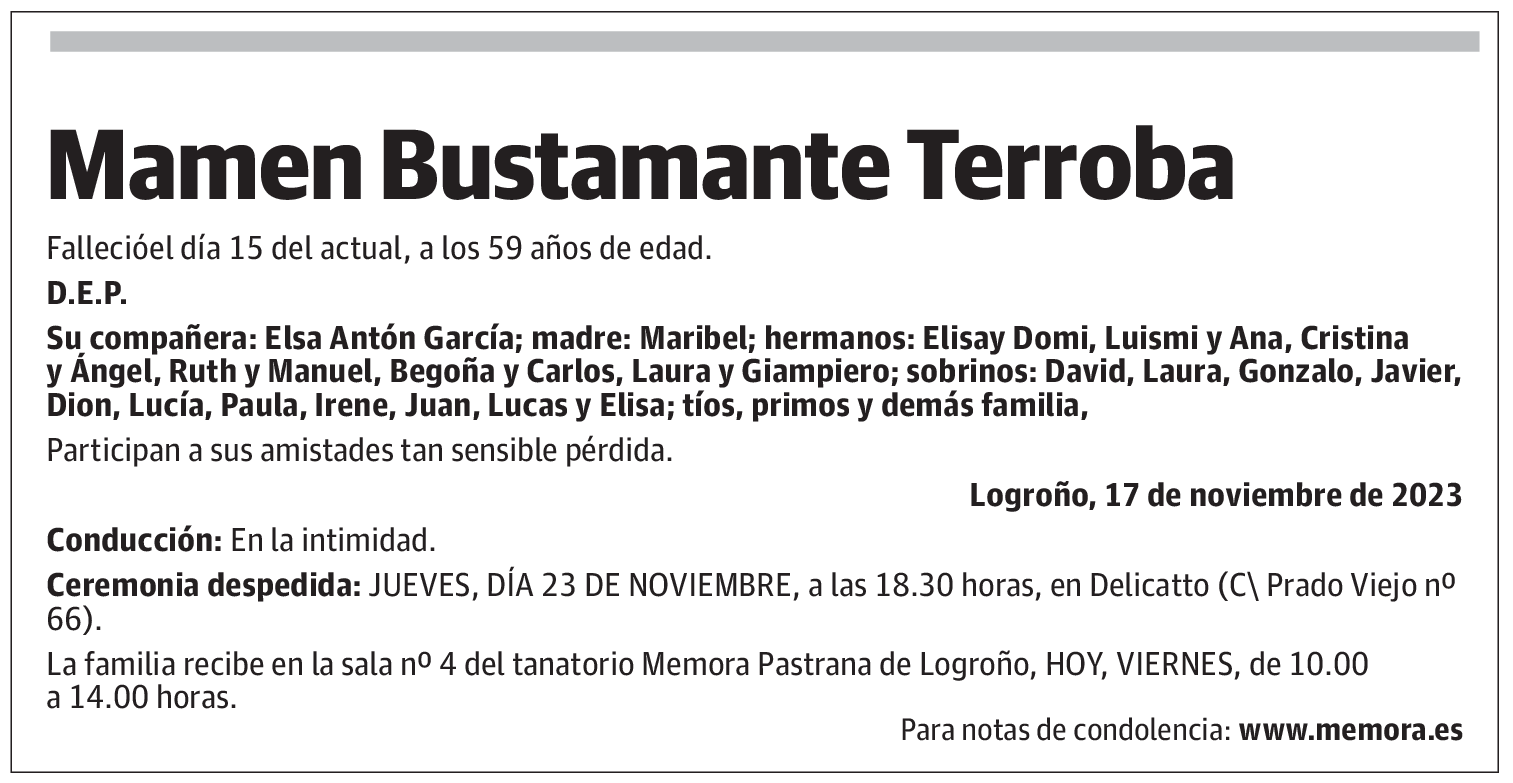 Mamen Bustamante Terroba