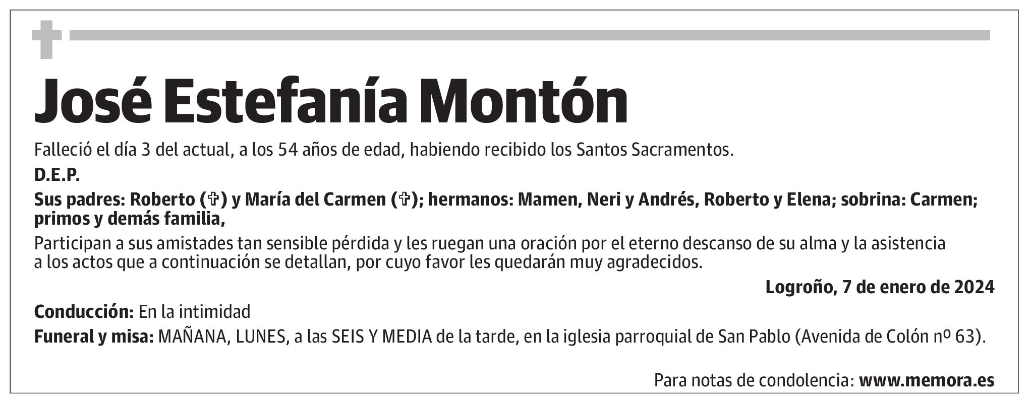 José Estefanía Montón