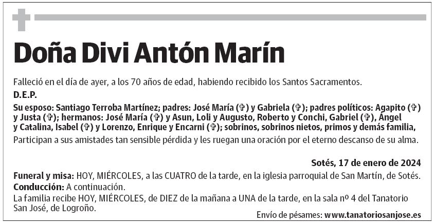 Doña Divi Antón Marín