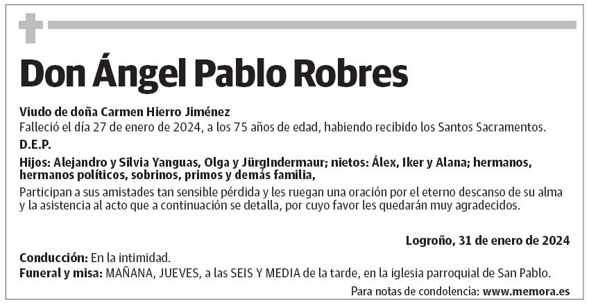 Don Ángel Pablo Robres