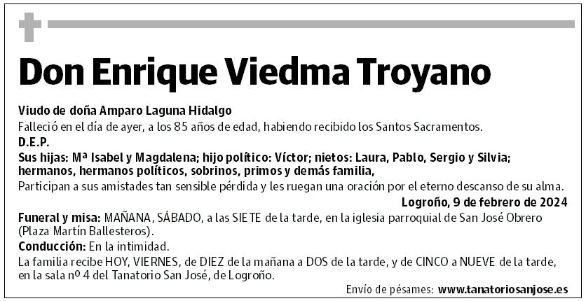 Don Enrique Viedma Troyano