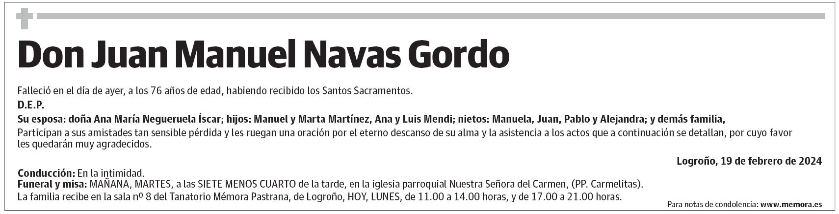 Don Juan Manuel Navas Gordo