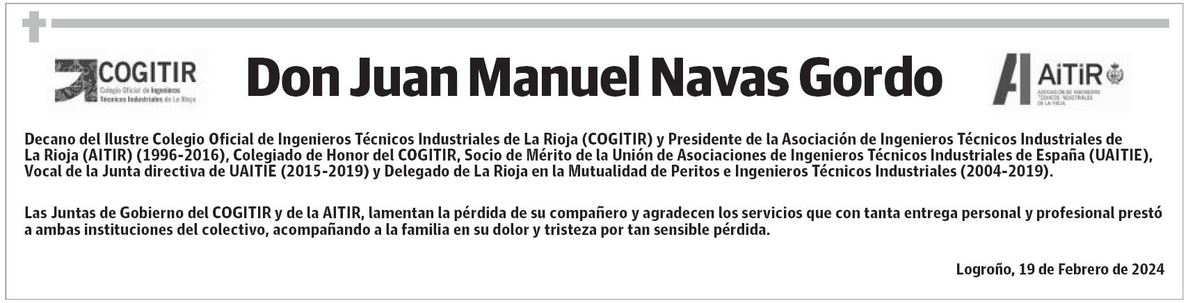 Don Juan Manuel Navas Gordo