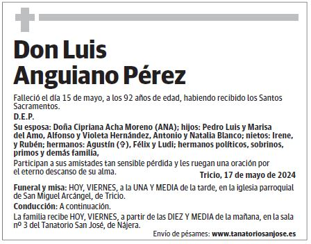 Don Luis Anguiano Pérez