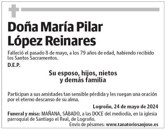 Doña María Pilar López Reinares