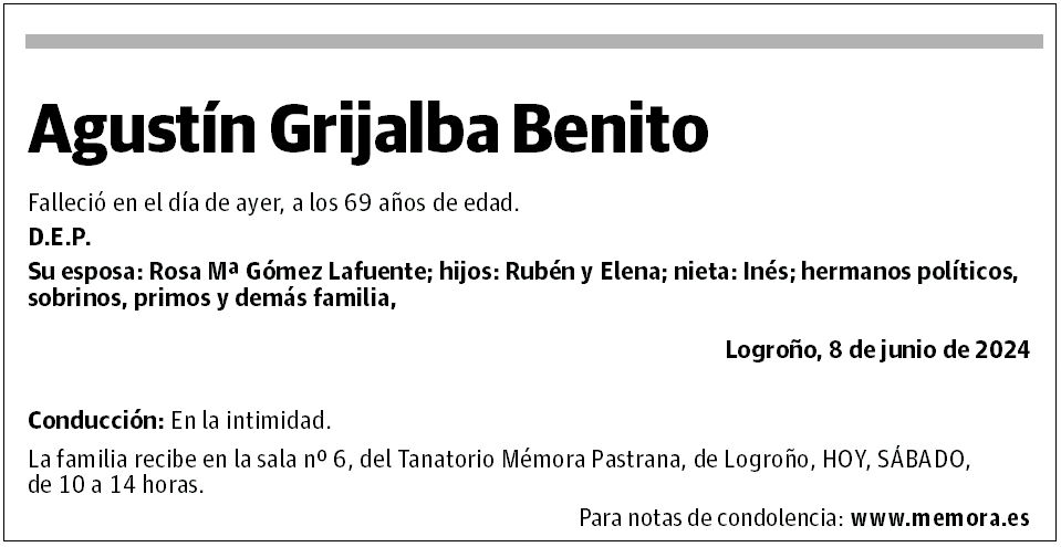 Agustín Grijalba Benito