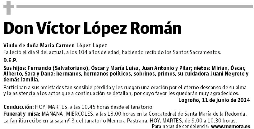 Don Víctor López Román