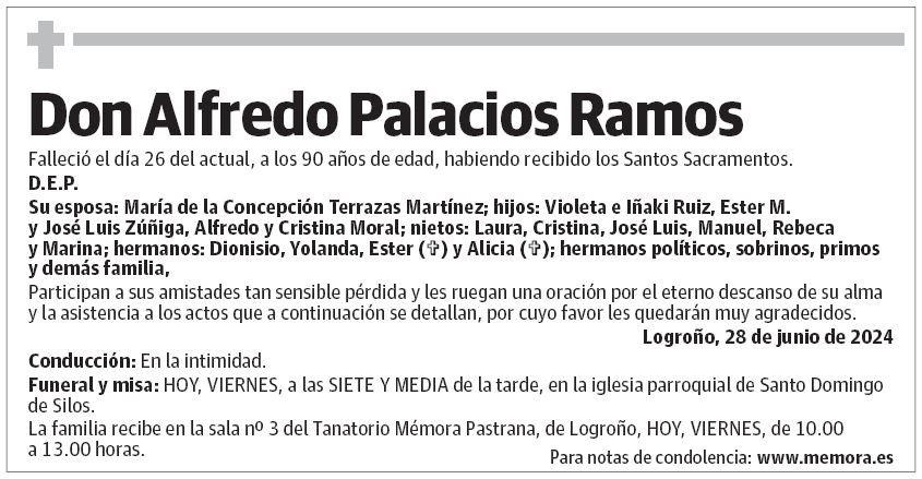 Don Alfredo Palacios Ramos