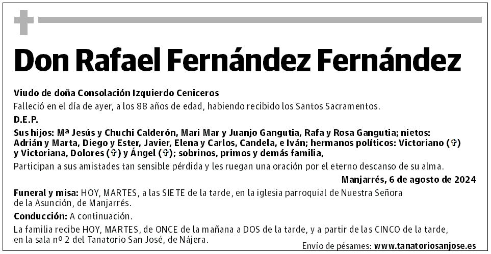 Don Rafael Fernández Fernández