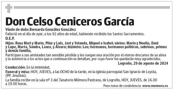 Don Celso Ceniceros García