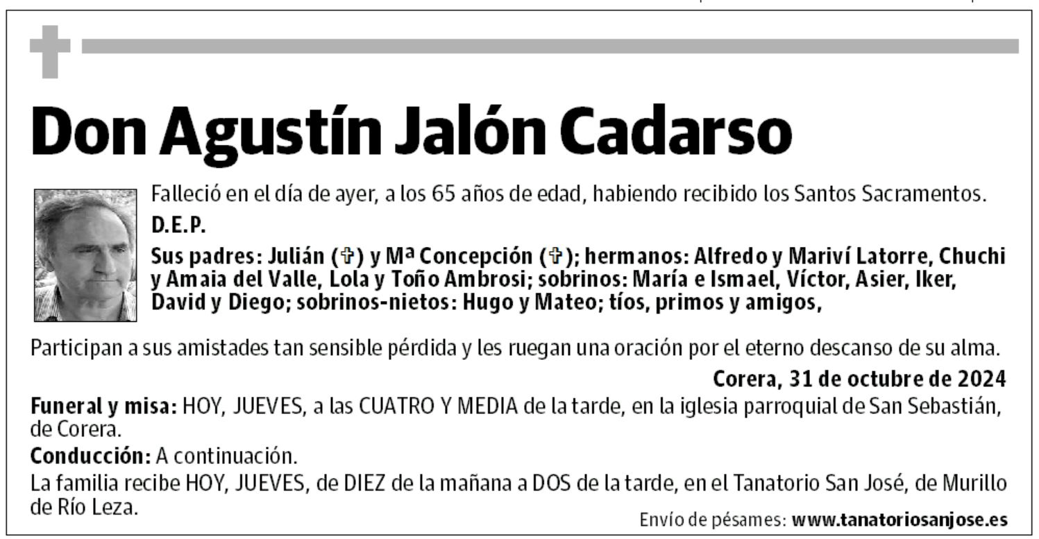 Don Agustín Jalón Cadarso