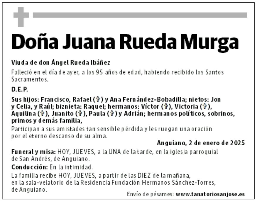 Doña Juana Rueda Murga