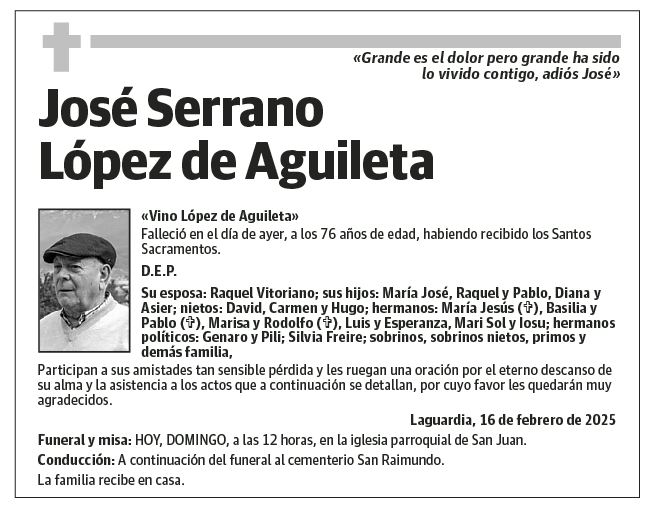 José Serrano López de Aguileta