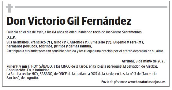 Don Victorio Gil Fernández