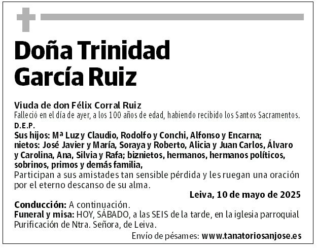 Doña Trinidad  García Ruiz