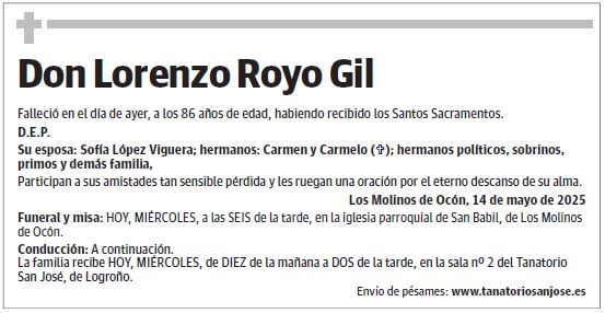 Don Lorenzo Royo Gil
