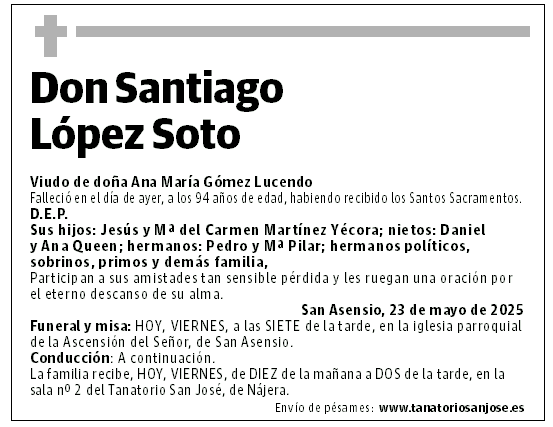 Don Santiago López Soto