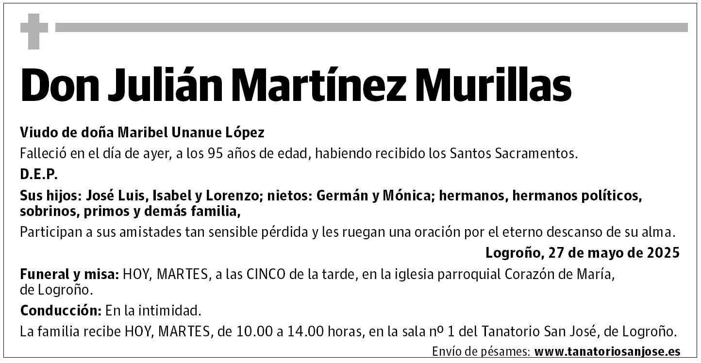 Don Julián Martínez Murillas