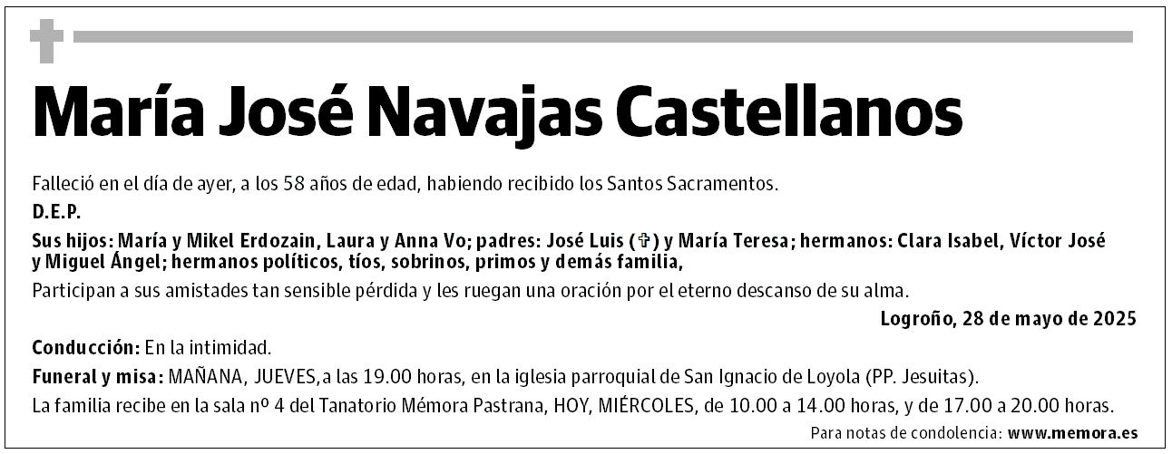 María José Navajas Castellanos