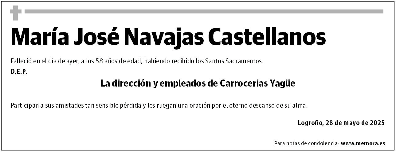 María José Navajas Castellanos