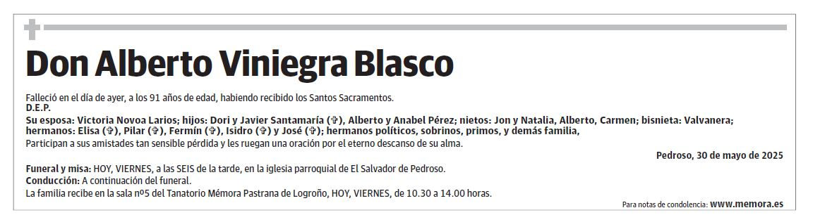 Don Alberto Viniegra Blasco