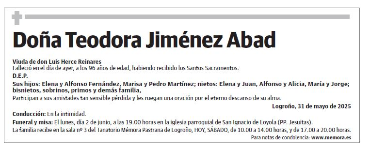 Doña Teodora Jiménez Abad