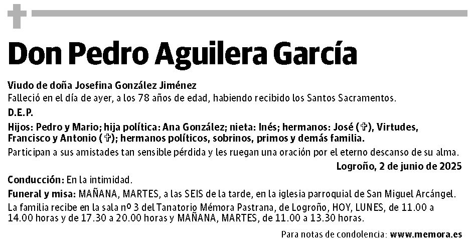 Don Pedro Aguilera García