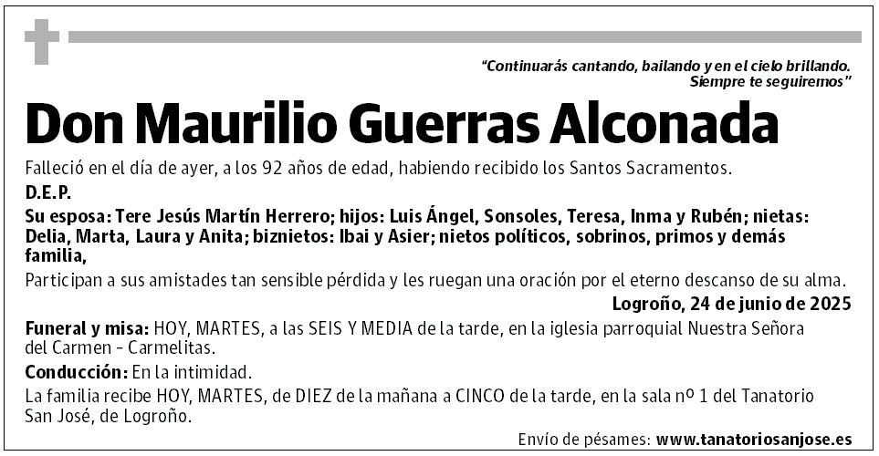 Don Maurilio Guerras Alconada