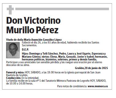 Don Victorino Murillo Pérez
