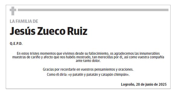 Don Jesús Zueco Ruiz