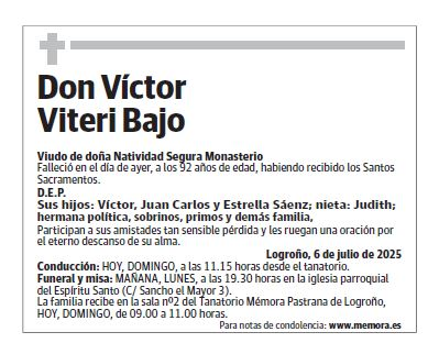 Don Víctor Viteri Bajo