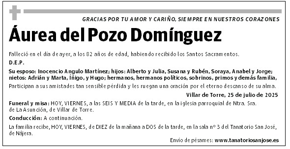 Áurea del Pozo Domínguez