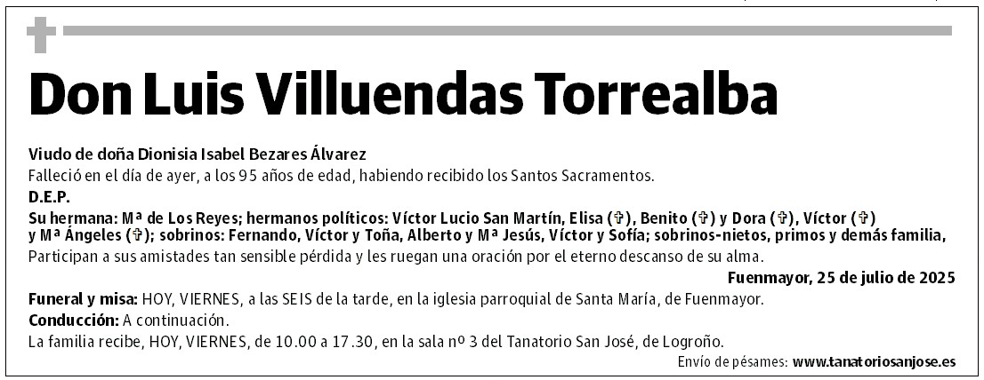 Don Luis Villuendas Torrealba