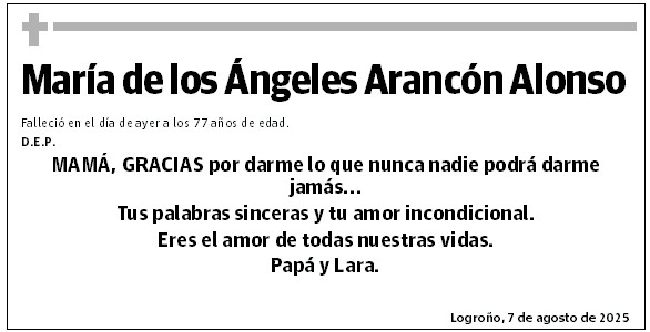 María de los Ángeles Arancón Alonso