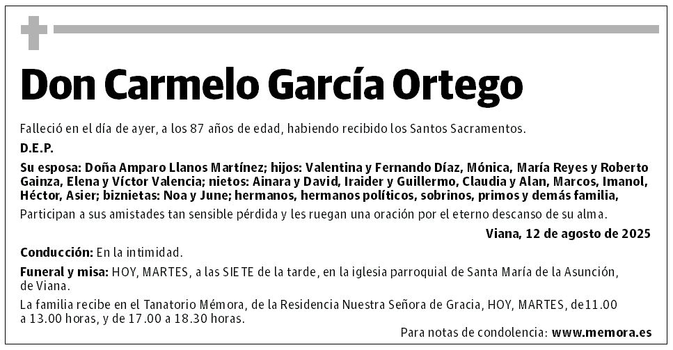 Don Carmelo García Ortego