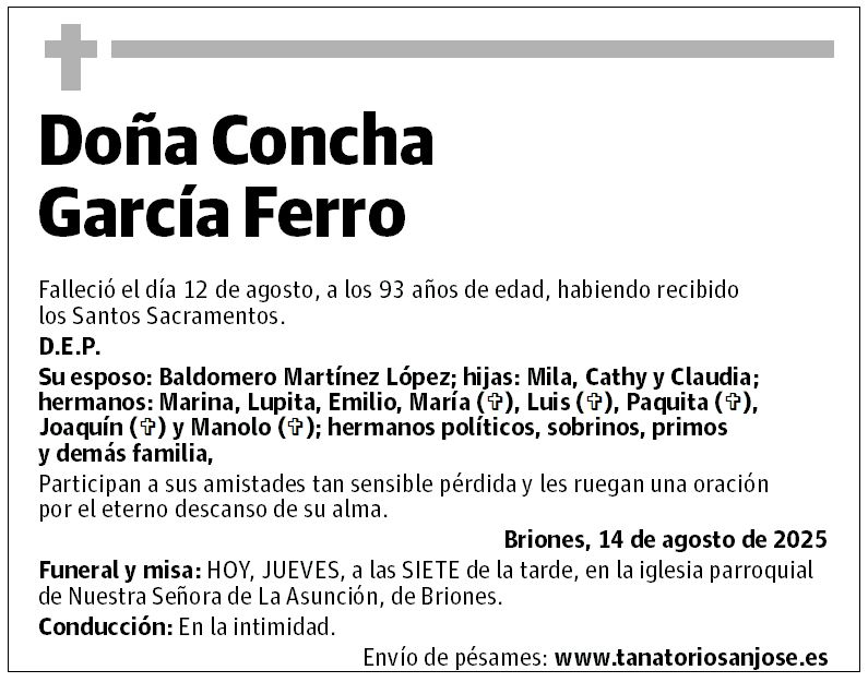Doña Concha García Ferro