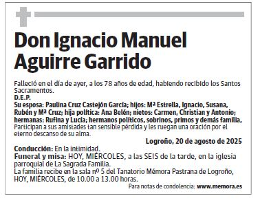 Don Ignacio Manuel Aguirre Garrido