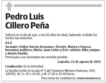 Pedro Luis Cillero Peña