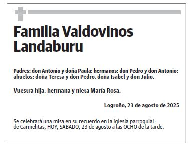 Familia Valdovinos Landaburu
