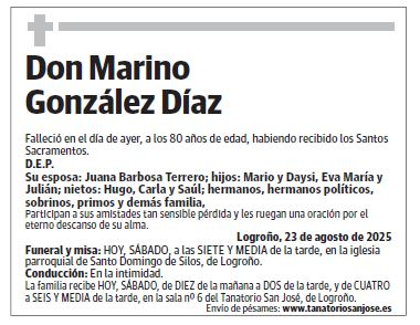 Don Marino González Díaz