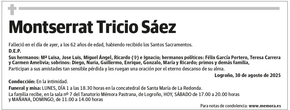 Montserrat Tricio Sáez