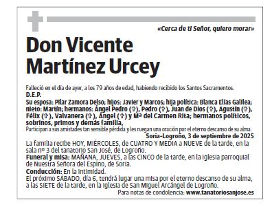 Don Vicente Martínez Urcey