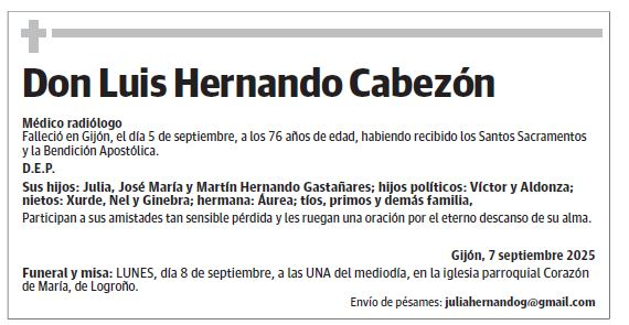 Don Luis Hernando Cabezón