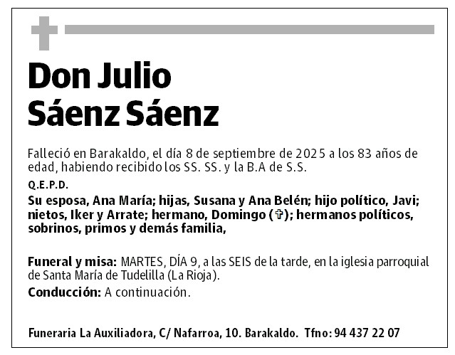 Don Julio Sáenz Sáenz