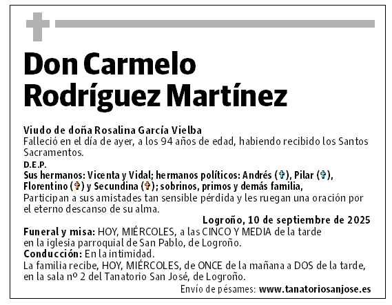 Don Carmelo Rodríguez Martínez