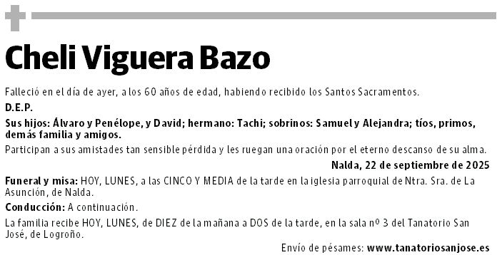 Cheli Viguera Bazo