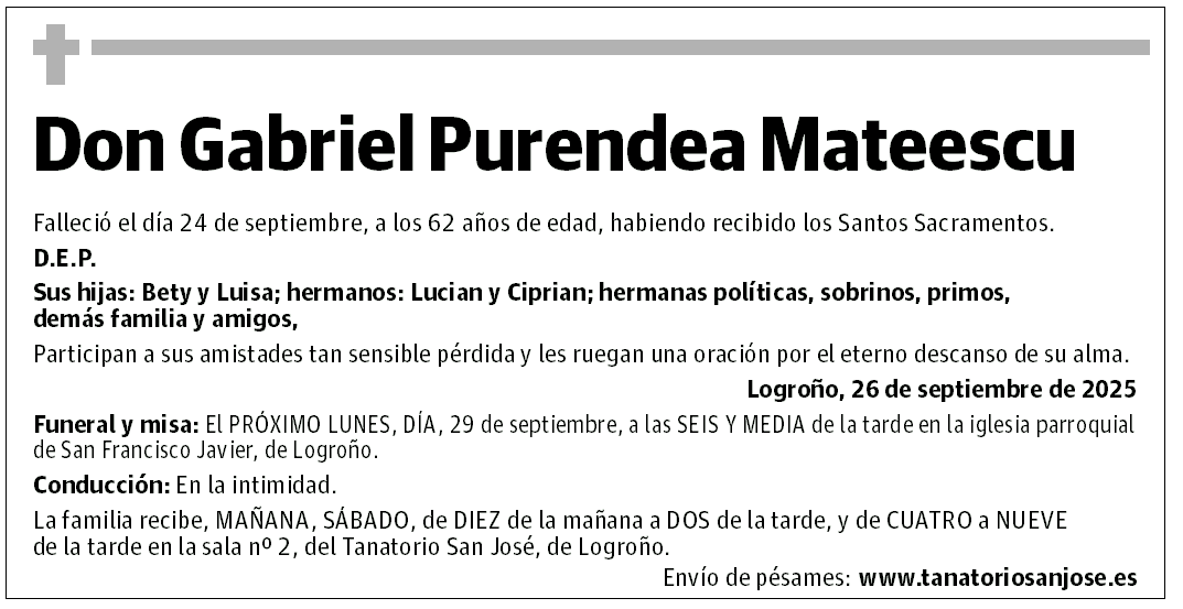 Don Gabriel Purendea Mateescu
